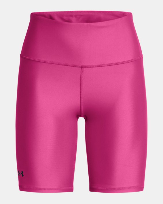 Damen HeatGear® Fahrradshorts, Pink, pdpMainDesktop image number 4